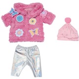 ZAPF Creation BABY born Kit Manteau rose 43cm, Accessoires de poupée BABY born Kit Manteau rose 43cm, Ensemble d'habits de poupée, 3 an(s), 80 g