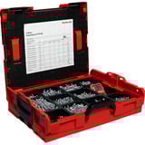 fischer L-BOXX 102 PowerFast II Pan-Head, Jeu de vis Argent