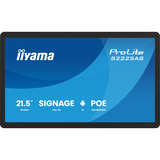 iiyama ProLite S2225AS-B1P, Affichage public Noir (Mat)