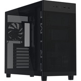 ASUS  boîtier midi tower Noir | 2x USB-A | 1x USB-C | Window