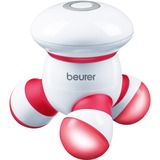 Beurer Mini-masseur MG 16, Appareil de massage Blanc/Rouge, Vente au détail