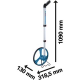 Bosch Molette de mesure GWM 32 Professional, Télémètre Bleu