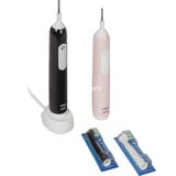 Braun Pro 1 Duo Cross Action avec 2ème manche, Brosse a dents electrique Noir/Rose