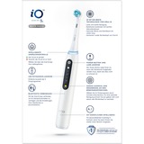Braun iO Series 5 Adulte Brosse à dents rotative oscillante Blanc, Brosse a dents electrique Blanc, Adulte, Brosse à dents rotative oscillante, Soin quotidien, Intense, Sensible, Super sensitive, Blanchiment, Blanc, 2 min, Blanc