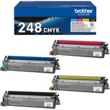 Brother TN-248VAL Cartouche de toner 4 pièce(s) Original Noir, Cyan, Magenta, Jaune Noir, Cyan, Magenta, Jaune, 4 pièce(s)