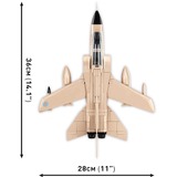 COBI Forces armées - Panavia Tornado GR.1 « MiG Eater », Jouets de construction Échelle 1:48