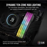 Corsair 32 Go DDR5-6000 (2x 16 Go) mémoire vive Noir, CMH32GX5M2B6000Z28, XMP 3.0, EXPO