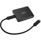 Crucial X10 Pro Portable 1 To SSD externe Noir (Mat), CT1000X10PROSSD9, USB-C 3.2 Gen 2x2 (20 Gbit/s)