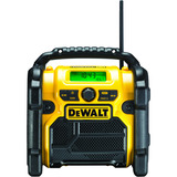 DEWALT Radio sur batterie et secteur DCR020-QW, Radio de chantier Jaune/Noir