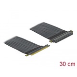 DeLOCK 85764 carte et adaptateur d'interfaces Interne PCIe, Carte de montage PCIe, PCIe, Noir, 0,3 m, 1 pièce(s)
