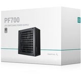 DeepCool PF700 alimentation 700 watt Noir, 4x PCIe, 700 W, 220 - 240 V, 50 Hz, 100 W, 696 W, 100 W