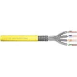 Digitus Câble d'installation professionnel Cat.7a S/FTP simplex, Dca Jaune