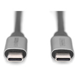 Digitus Câble de connexion USB 3.2 Gen 1 USB-C > USB-C Noir/gris