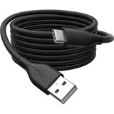 Digitus Câble de connexion en silicone USB 2.0 USB-A > USB-C Noir
