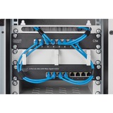 Digitus Commutateur Gigabit de 10 po, 8 ports, Switch 8 ports, Non-géré, Gigabit Ethernet (10/100/1000), Full duplex, Grille de montage