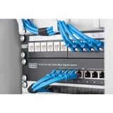 Digitus Commutateur Gigabit de 10 po, 8 ports, Switch 8 ports, Non-géré, Gigabit Ethernet (10/100/1000), Full duplex, Grille de montage