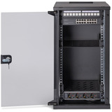 Digitus Kit réseau SOHO Pro 10" 315x300 mm (LxP), Armoire informatique Noir
