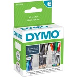 Dymo LW - Étiquettes multi-usages - 13 x 25 mm - S0722530 Blanc, Blanc, Imprimante d'étiquette adhésive, Papier, Amovible, Rectangle, LabelWriter