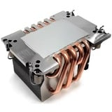 Dynatron N-11 Processeur Refroidisseur 6 cm Cuivre, Argent, Refroidisseur CPU Refroidisseur, 6 cm, 1700 tr/min, 8500 tr/min, 50 dB, 40,6 cfm