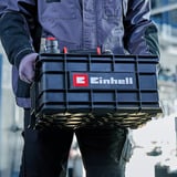 EINHELL Valise système E-Case, Boîte à outils Gris