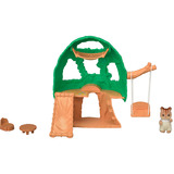 EPOCH Sylvanian Families - Maison dans l'arbre aventure bébé, Jouets de construction 