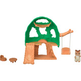 EPOCH Sylvanian Families - Maison dans l'arbre aventure bébé, Jouets de construction 