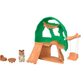 EPOCH Sylvanian Families - Maison dans l'arbre aventure bébé, Jouets de construction 