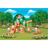 EPOCH Sylvanian Families - Maison dans l'arbre aventure bébé, Jouets de construction 