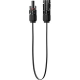 EcoFlow MC4 super plat, Câble Noir, 50 cm