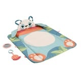 Fisher-Price – Tapis d’éveil Panda à Rouler, Tapis de jeu Tapis de jeux pour bébé, Plastique, Multicolore