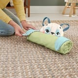 Fisher-Price – Tapis d’éveil Panda à Rouler, Tapis de jeu Tapis de jeux pour bébé, Plastique, Multicolore