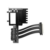 Fractal Design Flex 2 PCIe 4.0 x16, support + câble de rallonge, Câble d'extension Noir, 0,195 mètre