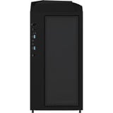 GIGABYTE C301 GLASS Midi Tower Noir, boîtier pc Noir | 2x USB-A | 1x USB-C | RGB | Window