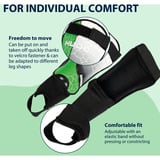 HUDORA Protège-tibias avec protection de la cheville, Accessoires Vert