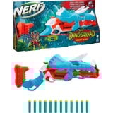 Hasbro NERF NERF DinoSquad Tricera-Blast, NERF Gun Bleu clair/Orange, Blaster jouet, 8 an(s), 99 an(s), 544 g