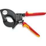 KNIPEX Coupe-câbles 95 36 280, Tenailles de cran principe du cliquet, 52 Ø mm, 380 mm²