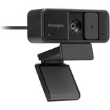 Kensington W1050 Webcam 1080p avec grand angle et mise au point fixe Noir, 3 MP, 1920 x 1080 pixels, Full HD, 30 ips, 1080p, 2x