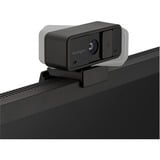 Kensington W1050 Webcam 1080p avec grand angle et mise au point fixe Noir, 3 MP, 1920 x 1080 pixels, Full HD, 30 ips, 1080p, 2x