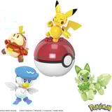 Mattel Pokémon – – Équipe de la Région de Paldea, Jouets de construction Jeu de construction, 6 an(s), Plastique, 79 pièce(s), 172,4 g