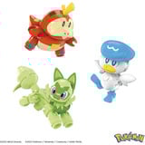 Mattel Pokémon – – Équipe de la Région de Paldea, Jouets de construction Jeu de construction, 6 an(s), Plastique, 79 pièce(s), 172,4 g
