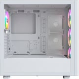 Montech XR Wood boîtier midi tower Blanc | 1x USB-A | 1x USB-C | RGB | Window