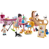 PLAYMOBIL My Life Café pour chats, Jouets de construction 