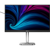 Philips 4000 series 27B2N4500/00 écran plat de PC 68,6 cm (27") 2560 x 1440 pixels Quad HD LCD Gris Moniteur Gris foncé/argent, 1x DisplayPort, 2x HDMI, 1x USB-C, 3x USB-A, 120 Hz, 68,6 cm (27"), 2560 x 1440 pixels, Quad HD, LCD, 4 ms, Gris