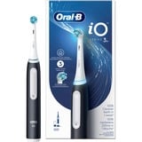 Procter & Gamble iO 8006540730744 brosse à dents électrique Adulte Brosse à dents vibrante Noir, Brosse a dents electrique Noir, Adulte, Brosse à dents vibrante, Soin quotidien, Sensible, Blanchiment, Noir, 2 min, Rond