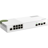 QNAP QSW-M2108-2C commutateur réseau Géré L2 2.5G Ethernet (100/1000/2500) Gris, Blanc, Switch Géré, L2, 2.5G Ethernet (100/1000/2500), Full duplex
