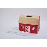 Schleich FARM WORLD Ferme en bois Rétro, Jeu de construction Ferme, 3 an(s), Multicolore, Bois