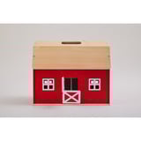 Schleich FARM WORLD Ferme en bois Rétro, Jeu de construction Ferme, 3 an(s), Multicolore, Bois