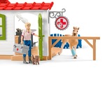 Schleich Farm World - Cabinet vétérinaire avec animaux, Figurine 42502