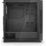 Sharkoon S25-W2 ARGB boîtier midi tower Noir | 2x USB-A | 1x USB-C | RGB | Verre Trempé