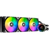 Sharkoon S90 RGB, Watercooling Noir, Connecteur de ventilateur PWM à 4 broches